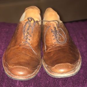Timberland Wodehouse Quintip Mens size 8 Brown leather shoes